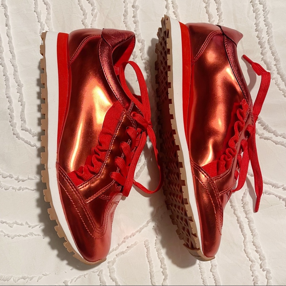 Tory Sport Ruffle Trainers| Sport/Gym Shoes | Tory Burch
